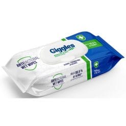 servetele umede antibacteriene Giggles