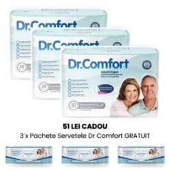 Dr Comfort Scutece Adulti marimea XL Extra large 3 pack