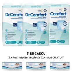 Dr Comfort Scutece Chilot Adulti marimea L Medium 3 pack