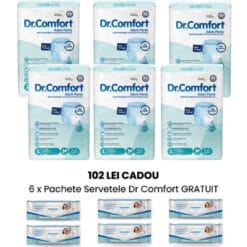 Dr Comfort Scutece Chilot Adulti marimea L Large 6 pack