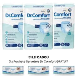 Dr Comfort Scutece Chilot Adulti marimea M Medium 3 pack