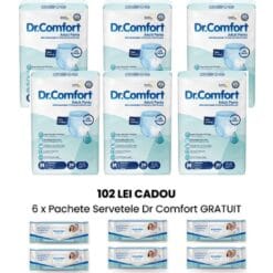 Dr Comfort Scutece Chilot Adulti marimea M Medium 6 pack
