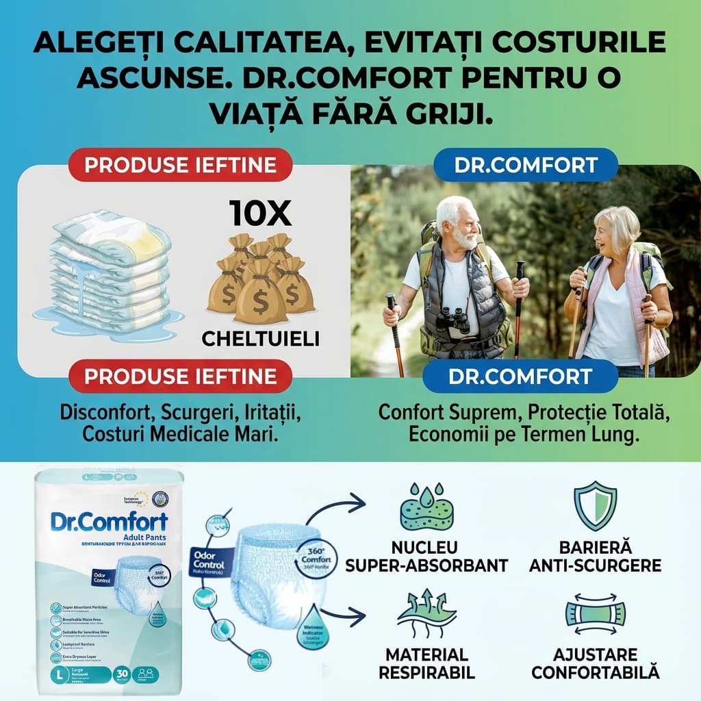 Scutece chilot Dr Comfort calitate superioara